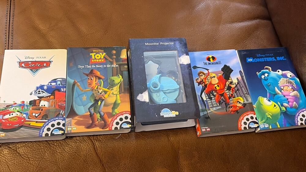 Moonlite Storytime Projector and 4 Story Reels 2022
